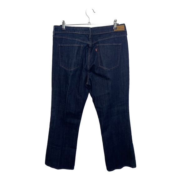 Levi’s Demi Curve ID Classic Bootcut Women’s Dark Blue Denim Jeans | Size 16/33 - Picture 2 of 11